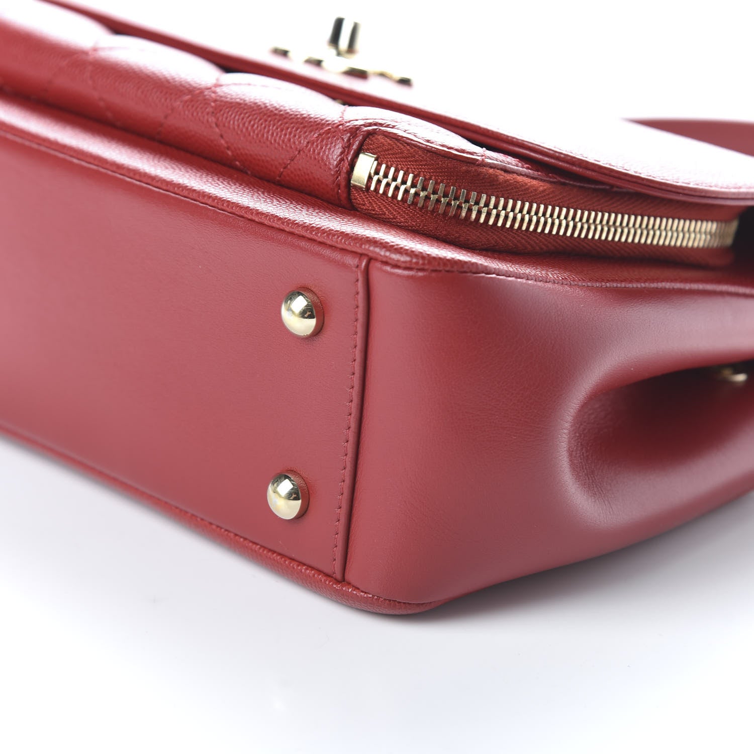 Chanel Caviar Quilted Medium Business Affinity Flap Red 7 of 10