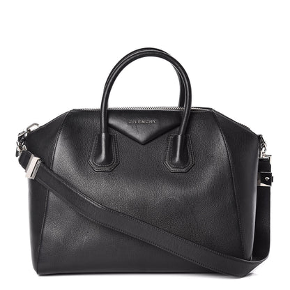 Givenchy Sugar Goatskin Medium Antigona Black 1 of 16