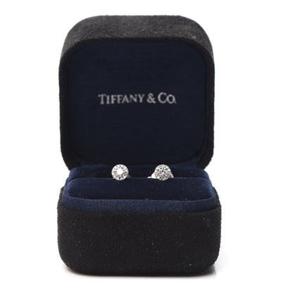 Tiffany Platinum Diamond .32ctw Soleste Earrings 5 of 5
