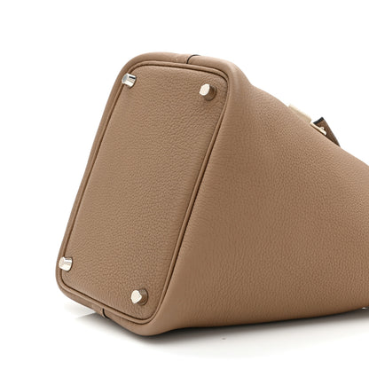 Hermes Taurillon Maurice Picotin Lock 18 PM Beige De Weimar 10 of 11