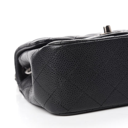 Chanel Caviar Quilted Mini Square Flap Black 6 of 11