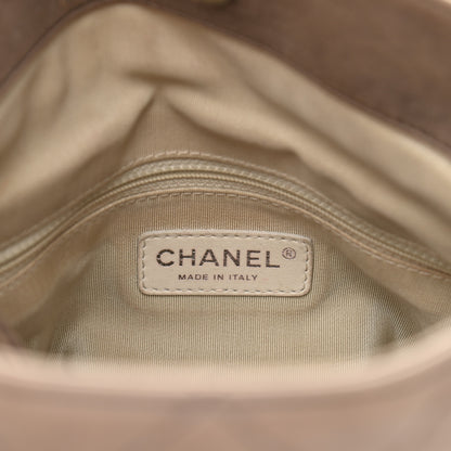 Chanel Washed Lambskin Chain Around Hobo Taupe 6 of 12