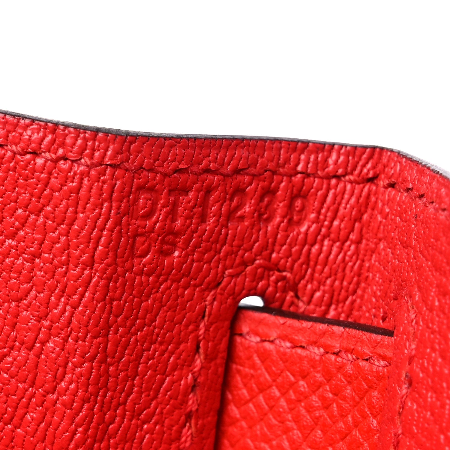 Hermes Epsom Kelly Sellier 28 Rouge de Coeur 7 of 9