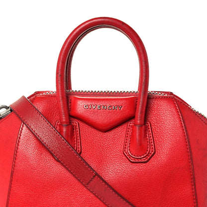Givenchy Sugar Goatskin Mini Antigona Pop Red 8 of 13