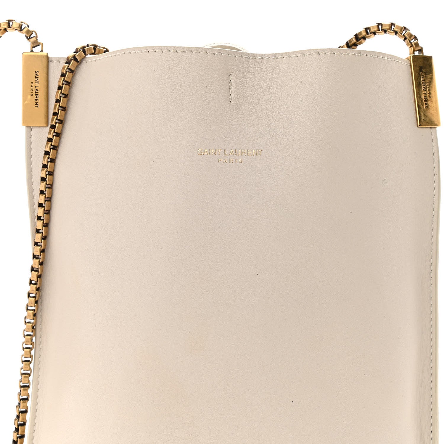 Saint Laurent Calfskin Mini Suzanne Hobo Cream 8 of 11