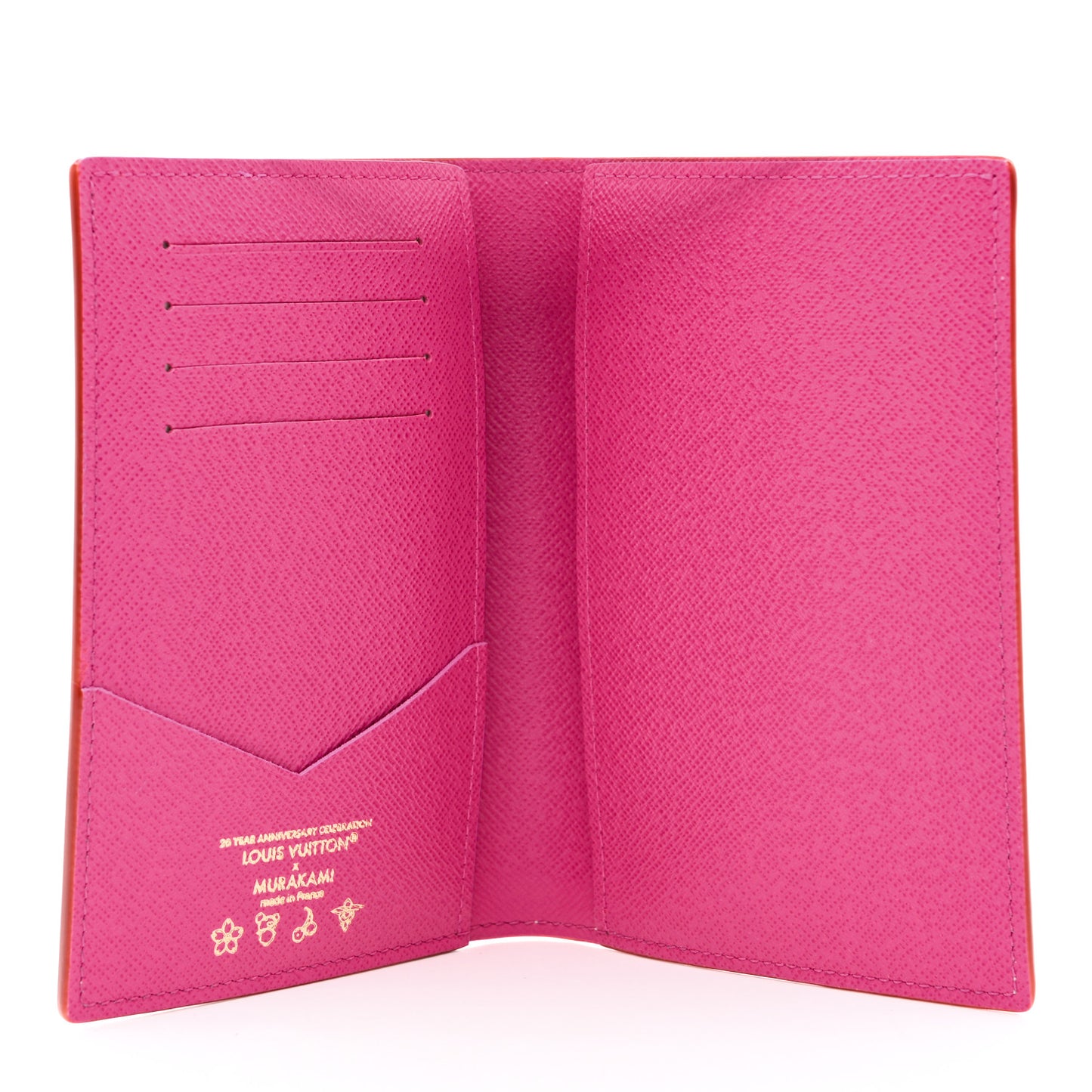 LV X TM Monogram Multicolor Passport Cover White
