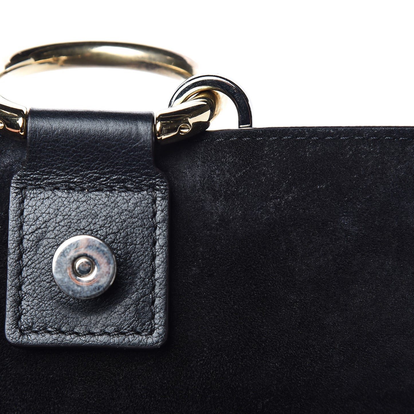 Calfskin Small Faye Day Shoulder Bag Black