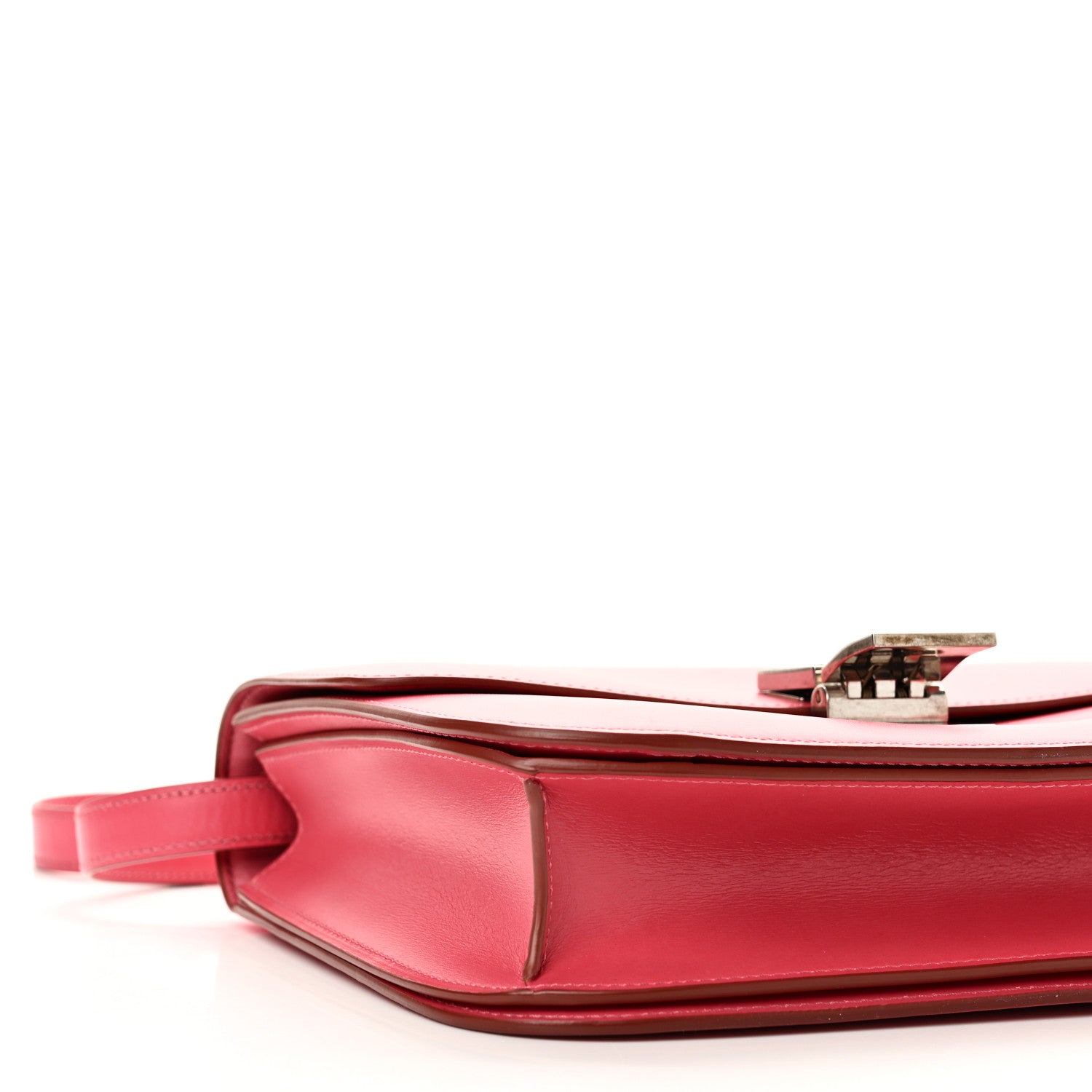 Celine Smooth Calfskin Medium Classic Box Flap Bag Bubble 9 of 10