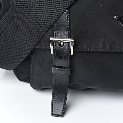 Prada Nylon Vela Sport Messenger Bag Black 8 of 13