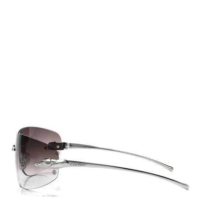 Cartier Panthere De Cartier Sunglasses Grey 3 of 8