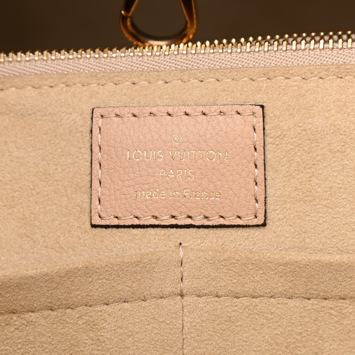 Louis Vuitton Calfskin Monogram Kimono Tote Dune 6 of 14