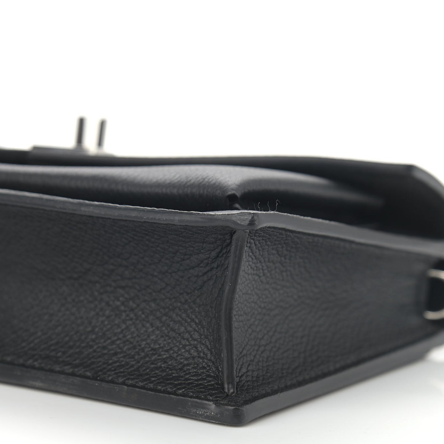 Soft Calfskin My Lockme Chain Pochette Black