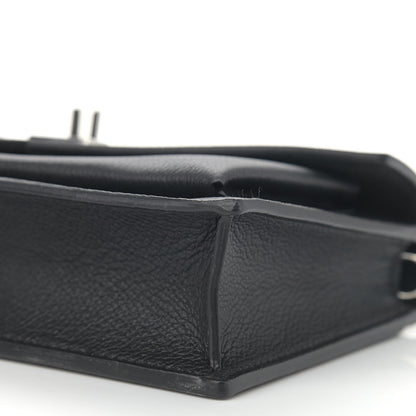 Louis Vuitton Soft Calfskin My Lockme Chain Pochette Black 9 of 9