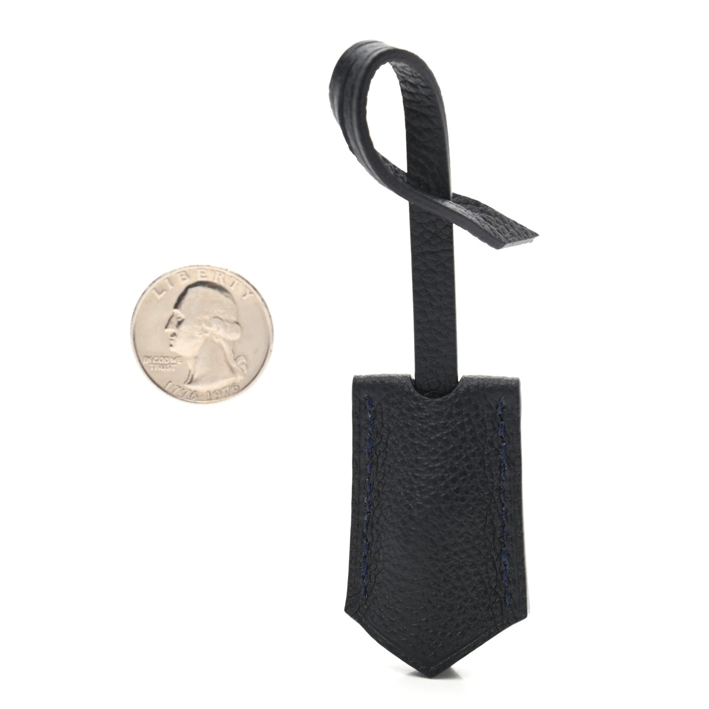 Calfskin Clochette Key Bell Holder Blue