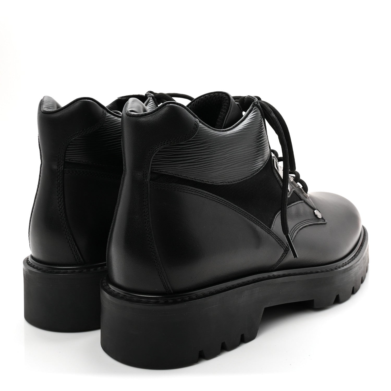 Louis Vuitton Calfskin Epi Oberkampf Ankle Boots 9.5 Black 4 of 9