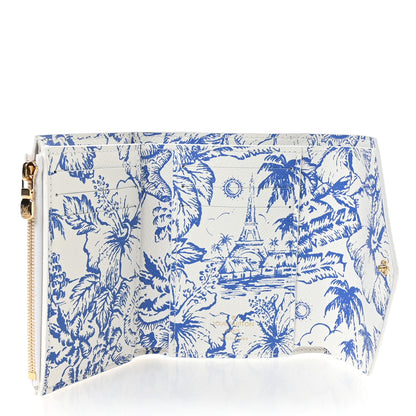 Louis Vuitton Monogram Tiles By The Pool Victorine Wallet Blue 5 of 6