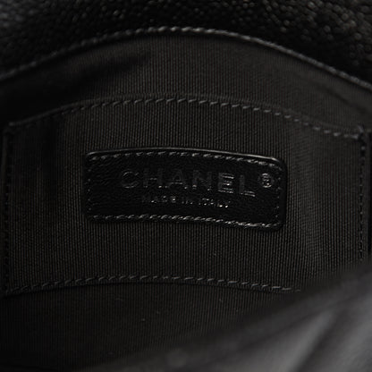 Chanel Caviar Quilted Incognito Mini Square Flap Black 5 of 10
