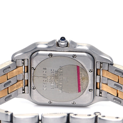 Cartier Stainless Steel 18K Yellow Gold 27mm Panthere Quartz Watch 4 of 4