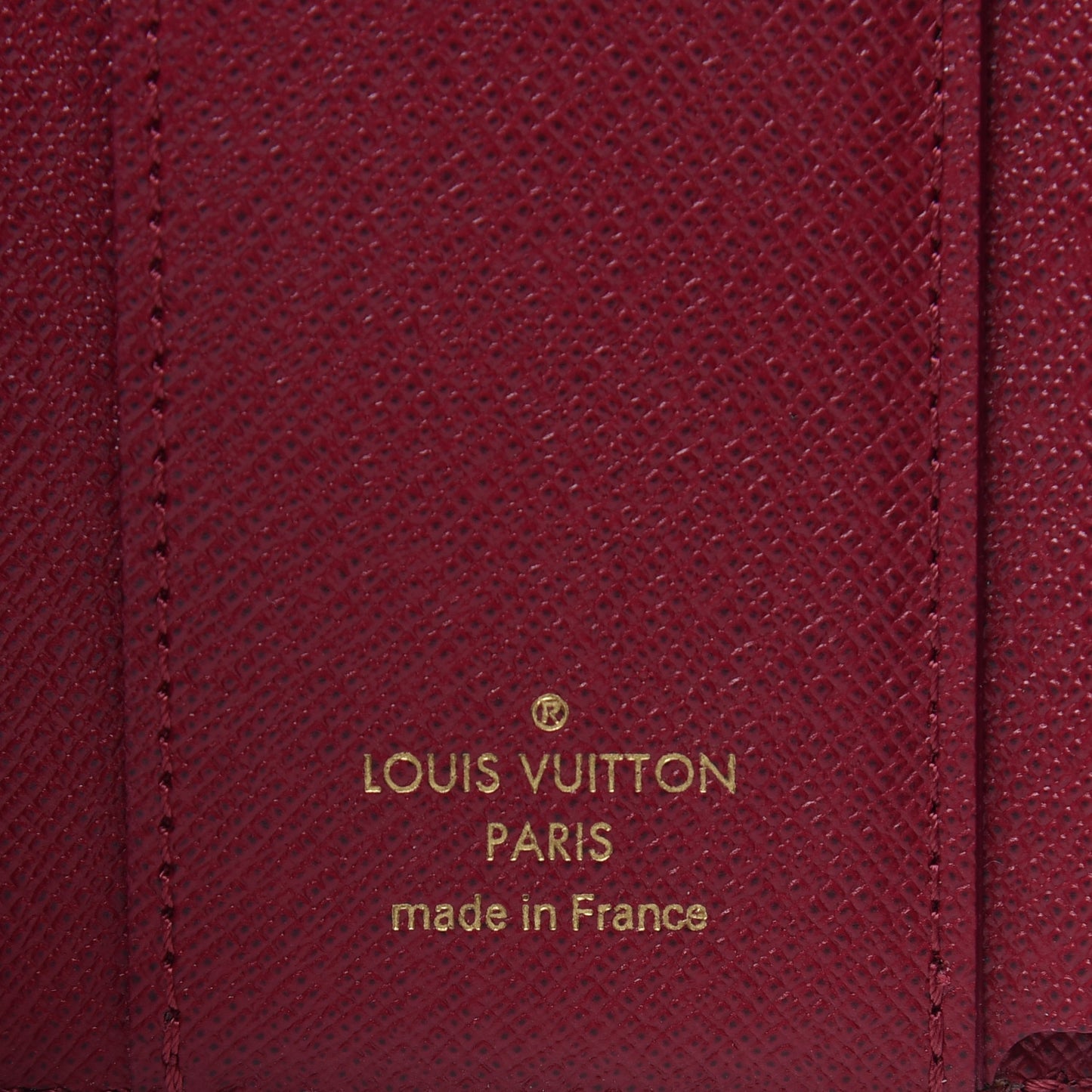 Monogram Zoe Wallet Fuchsia