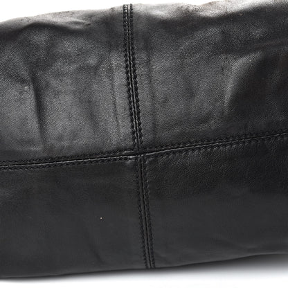 Prada Glace Calfskin Shoulder Bag Black 8 of 14