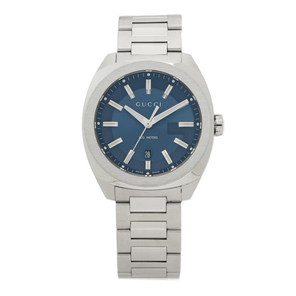 Gucci Stainless Steel 40mm GG2570 Quartz Watch Blue 1 of 4