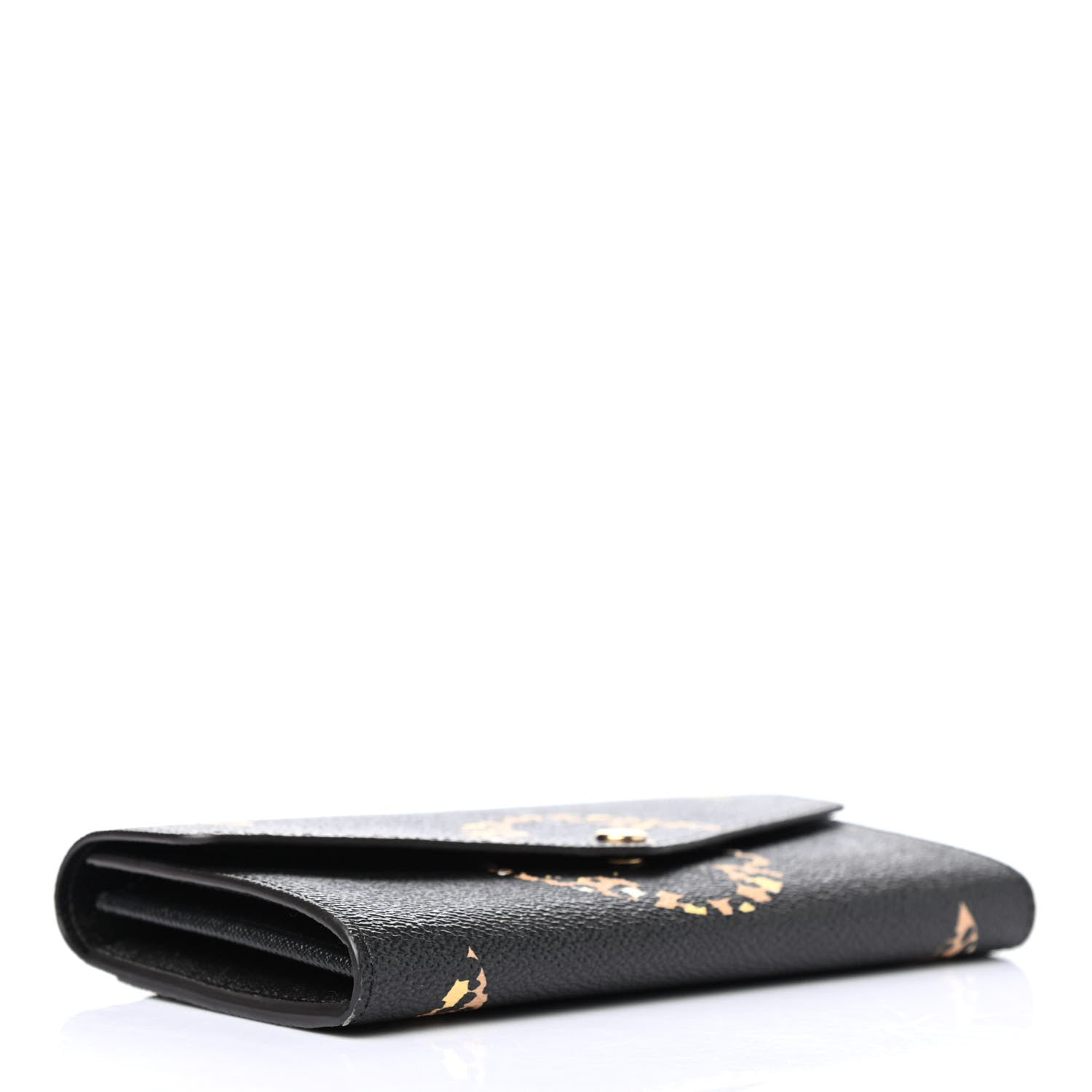 Louis Vuitton Monogram Giant Jungle Sarah Wallet Black 3 of 4