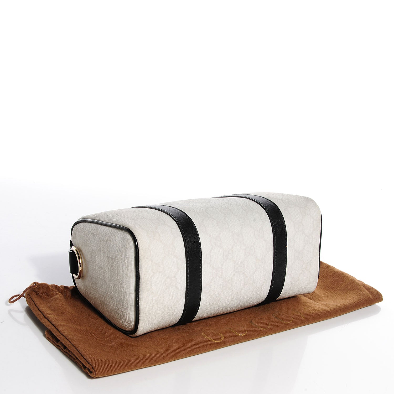 Gucci GG Plus Monogram Small Joy Boston Black White 4 of 8