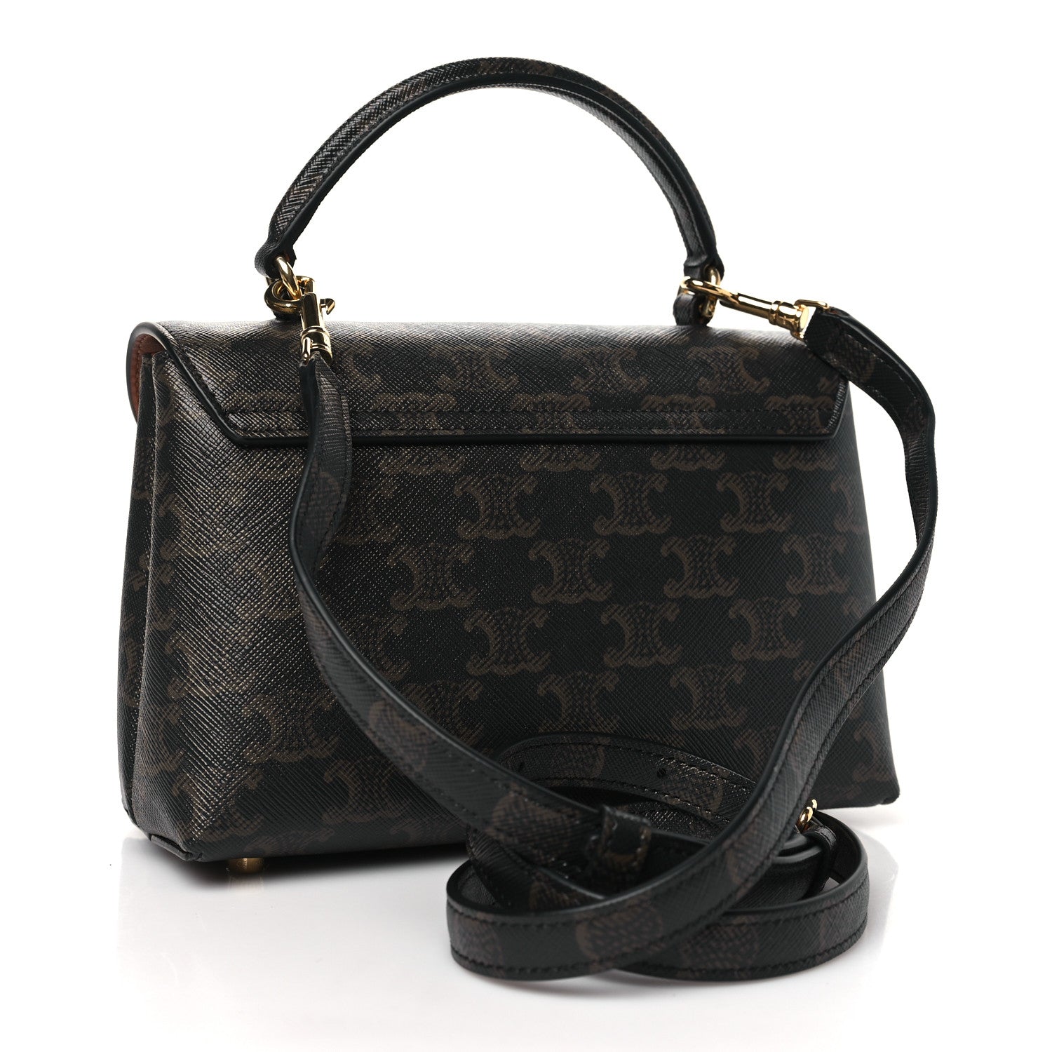 Celine Triomphe Canvas Teen Nino Tan 3 of 9