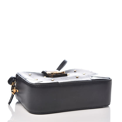 MCM Odeon Studded Camera Crossbody Bag Black 3 of 9