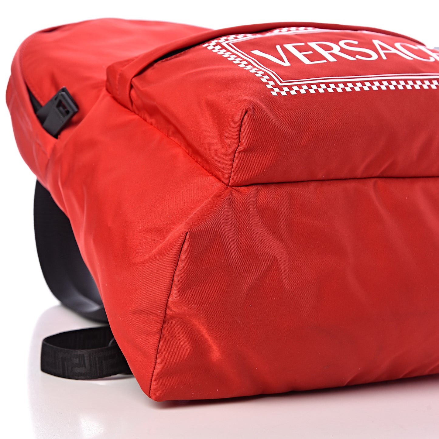 Nylon 90's Vintage Logo Backpack Red White