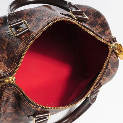 Louis Vuitton Damier Ebene Speedy Bandouliere 25 5 of 7