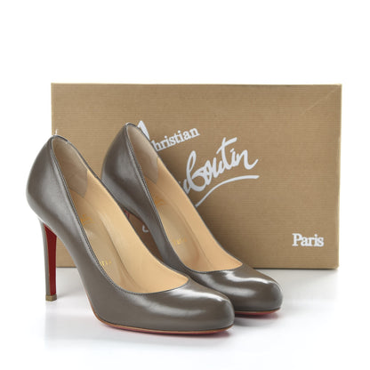 Christian Louboutin Kid Simple 100 Pumps 36.5 Mastic 8 of 8