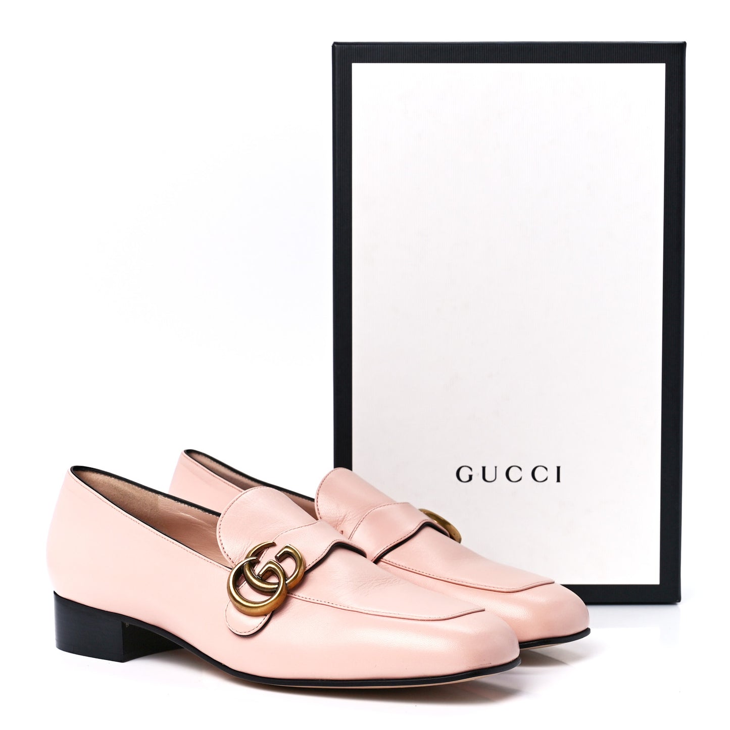 Malaga Kid Womens GG Marmont Loafers 39 Perfect Pink