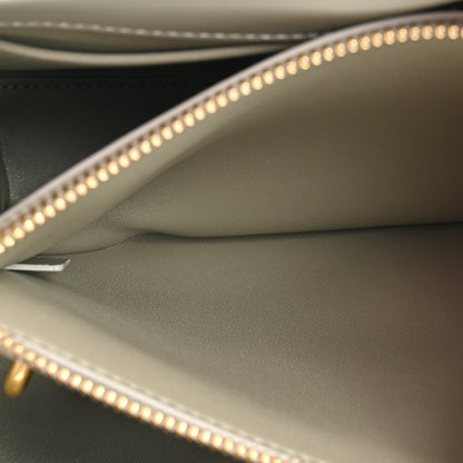 Celine Satinated Calfskin Small 16 Top Handle Bag Green Clay 6 of 13