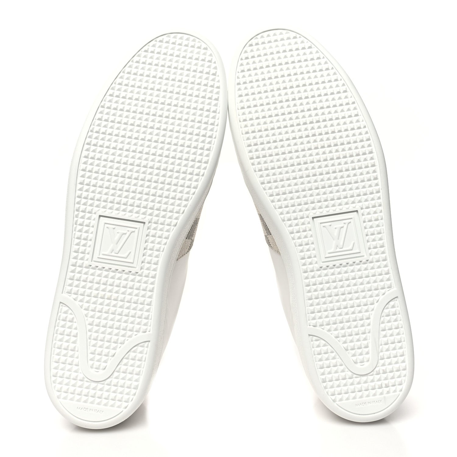 Louis Vuitton Damier Azur Front Row Sneaker 40.5 White 5 of 8