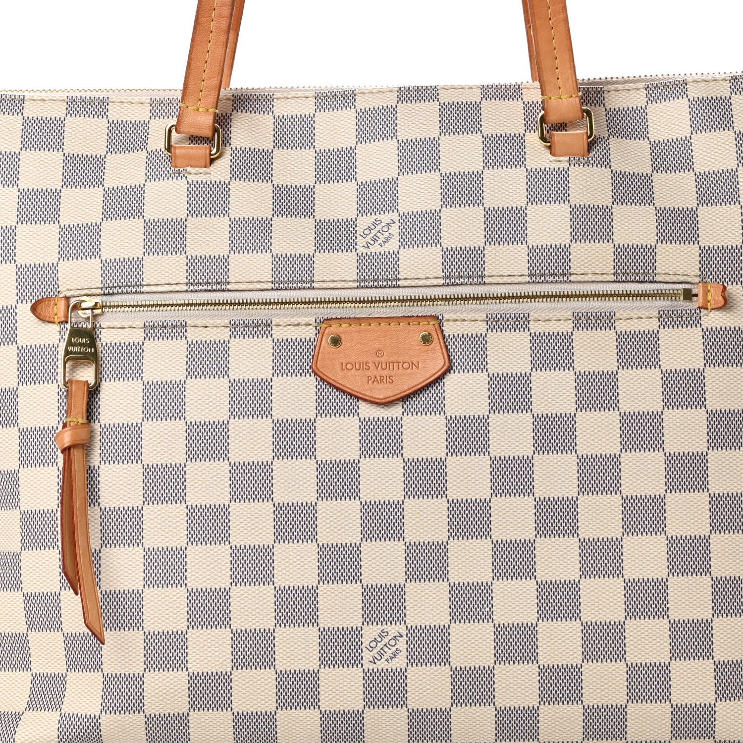 Louis Vuitton Damier Azur Iena MM 9 of 16