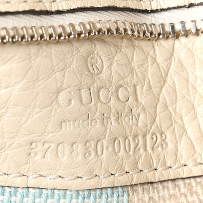 Gucci Cellarius Calfskin Large Bamboo Daily Top Handle Bag Mystic White 6 of 9