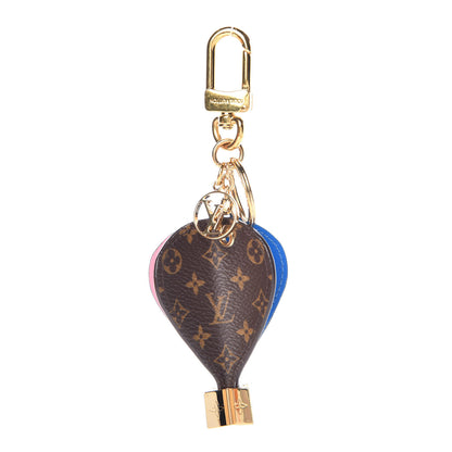 Louis Vuitton Calfskin Epi Monogram In The Air Bag Charm Key Holder Rose 1 of 3