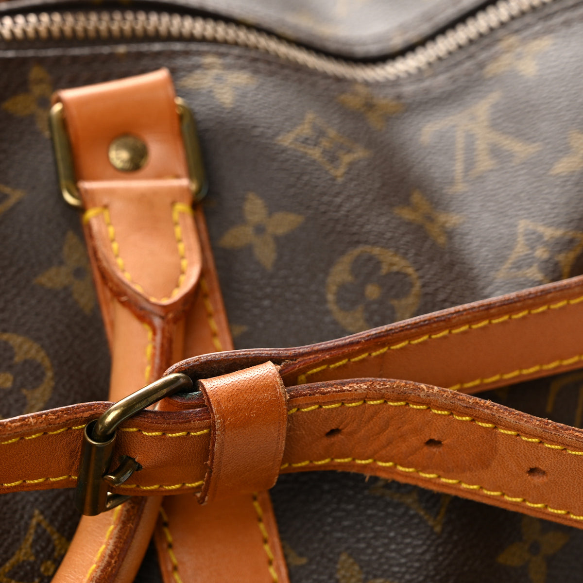 Louis Vuitton Monogram Keepall Bandouliere 60 12 of 13