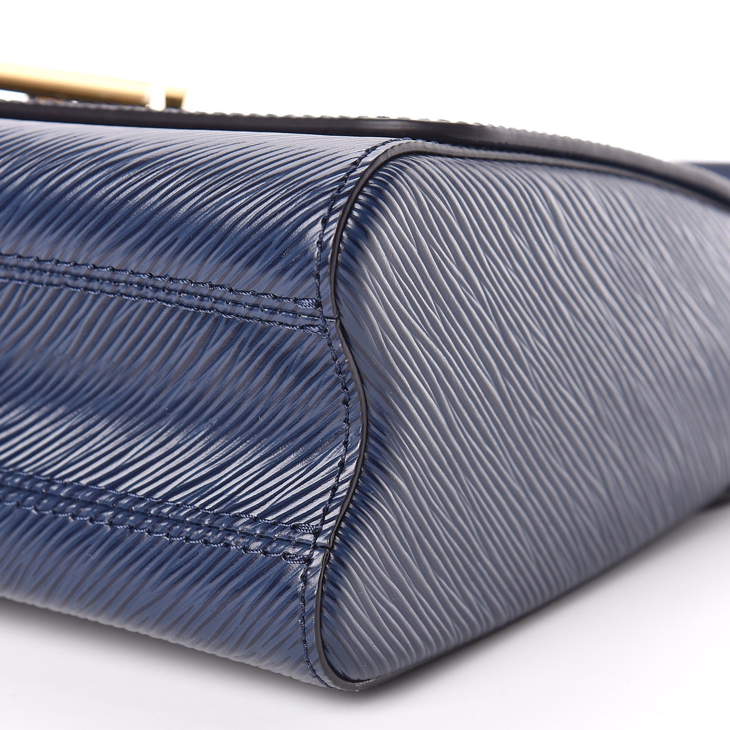 Louis Vuitton Epi Twist Shoulder Bag MM Indigo 7 of 10