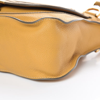 Chloe Calfskin Medium Marcie Satchel Curry Yellow 10 of 11