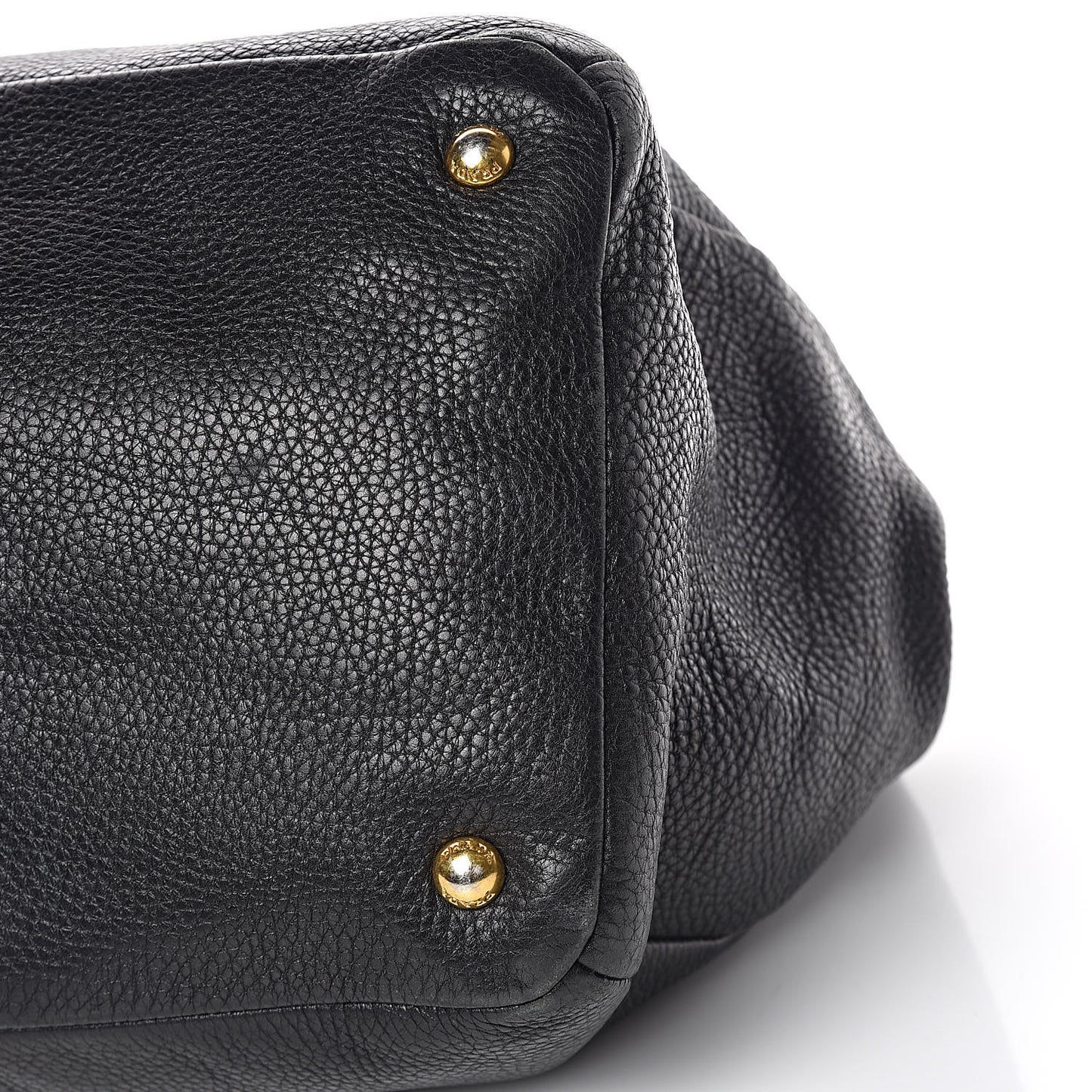 Vitello Daino Tote Black