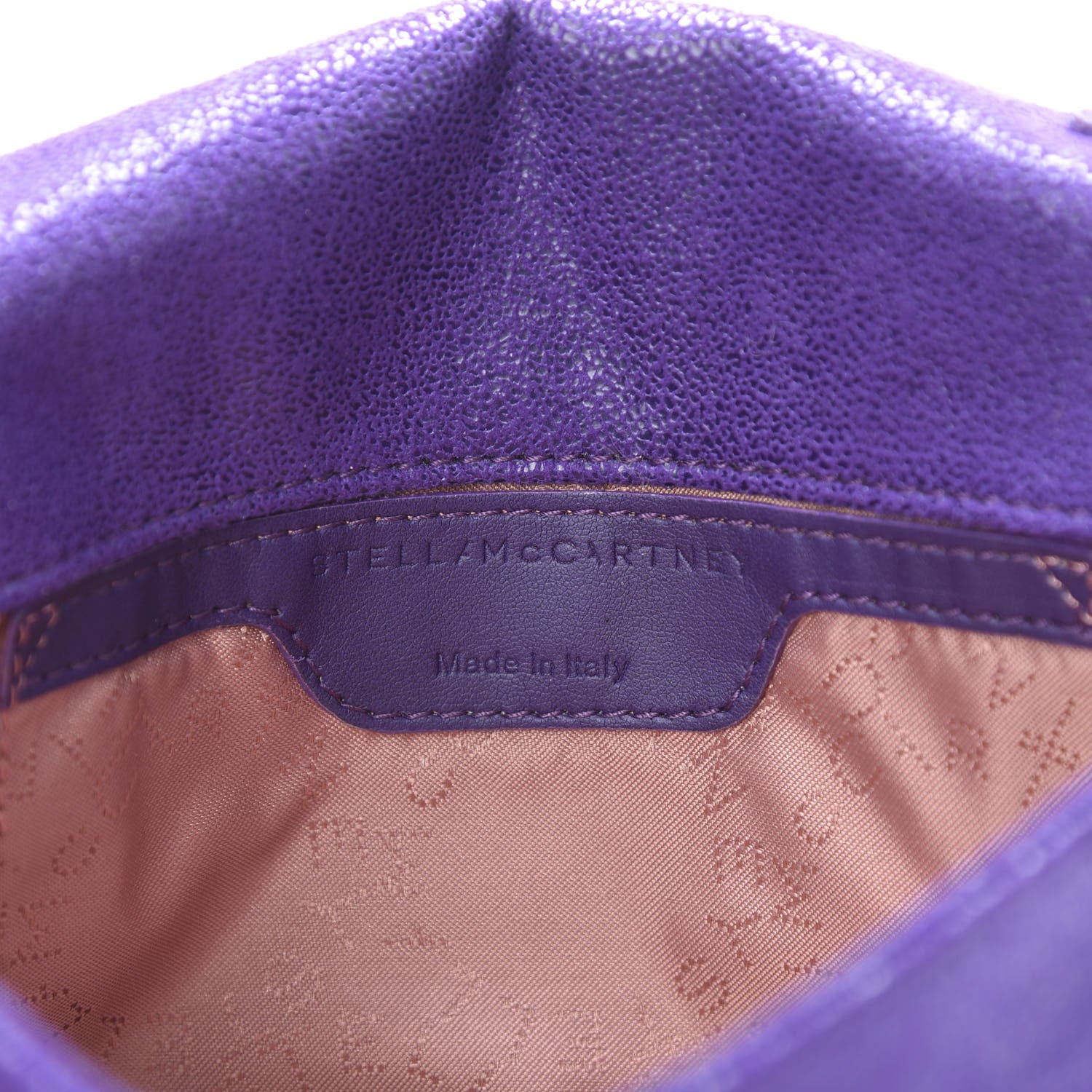 Stella McCartney Shaggy Deer Falabella Crossbody Bag Bright Purple 5 of 9