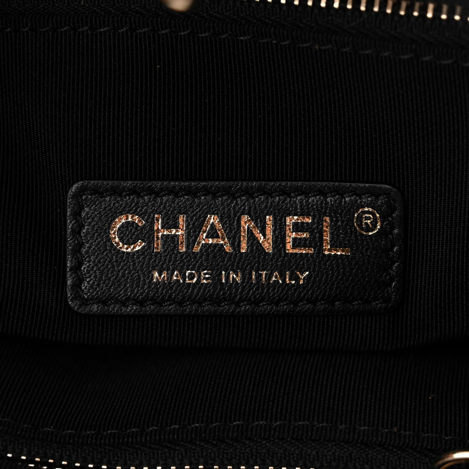 Chanel Lambskin Quilted Large 31 Shopping Bag Black 6 of 10