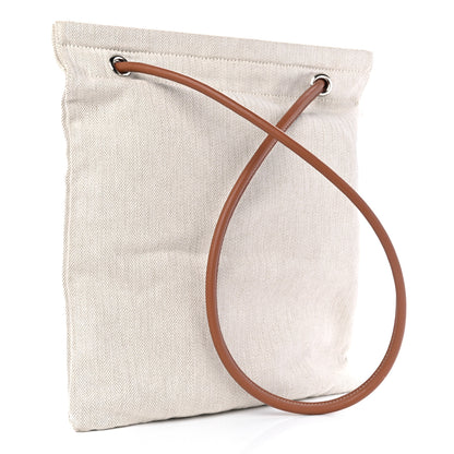 Hermes Canvas Swift Aline Grooming Bag Gold 3 of 10