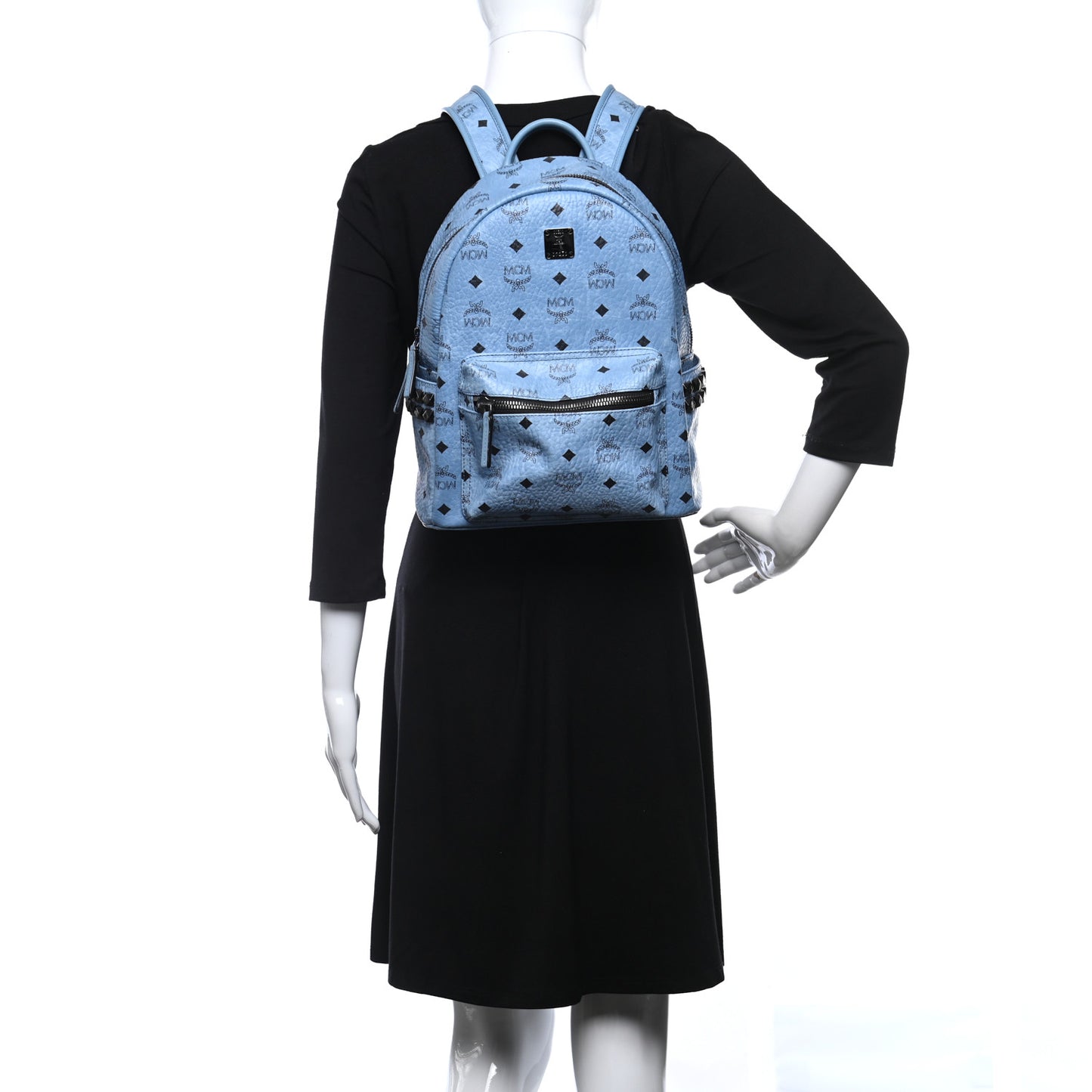 Visetos Small Side Stud Stark Backpack Munich Blue