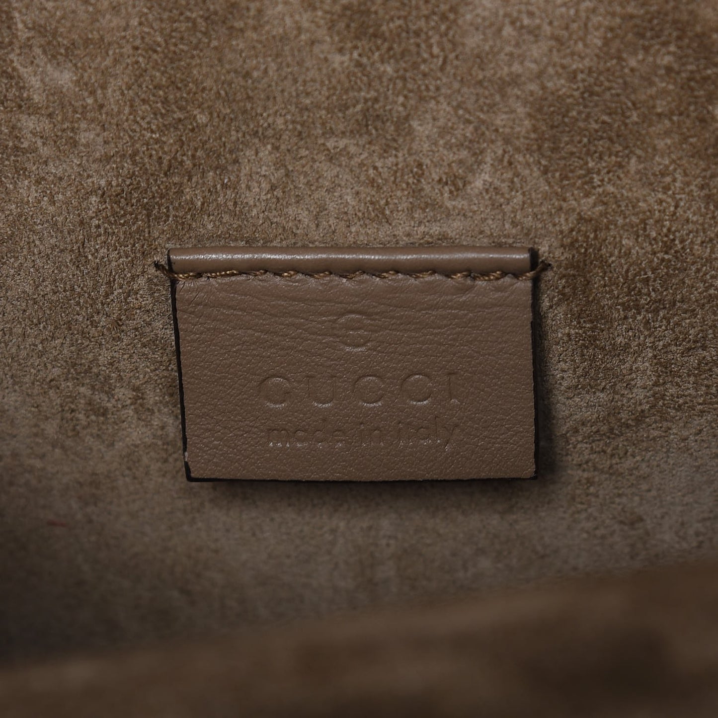 GG Supreme Monogram Mini Dionysus Shoulder Bag Taupe