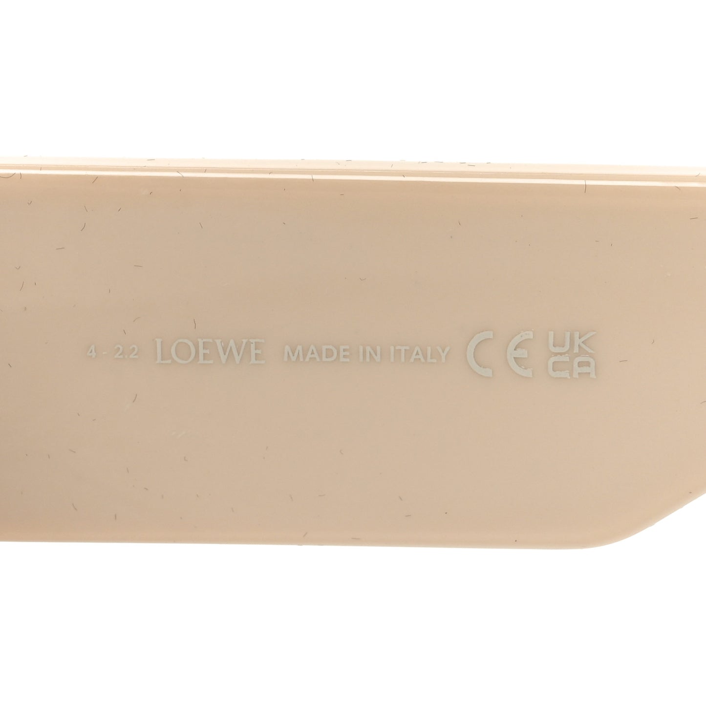 Acetate Paula's Ibiza Dive In Mask Sunglasses LW40064U Beige