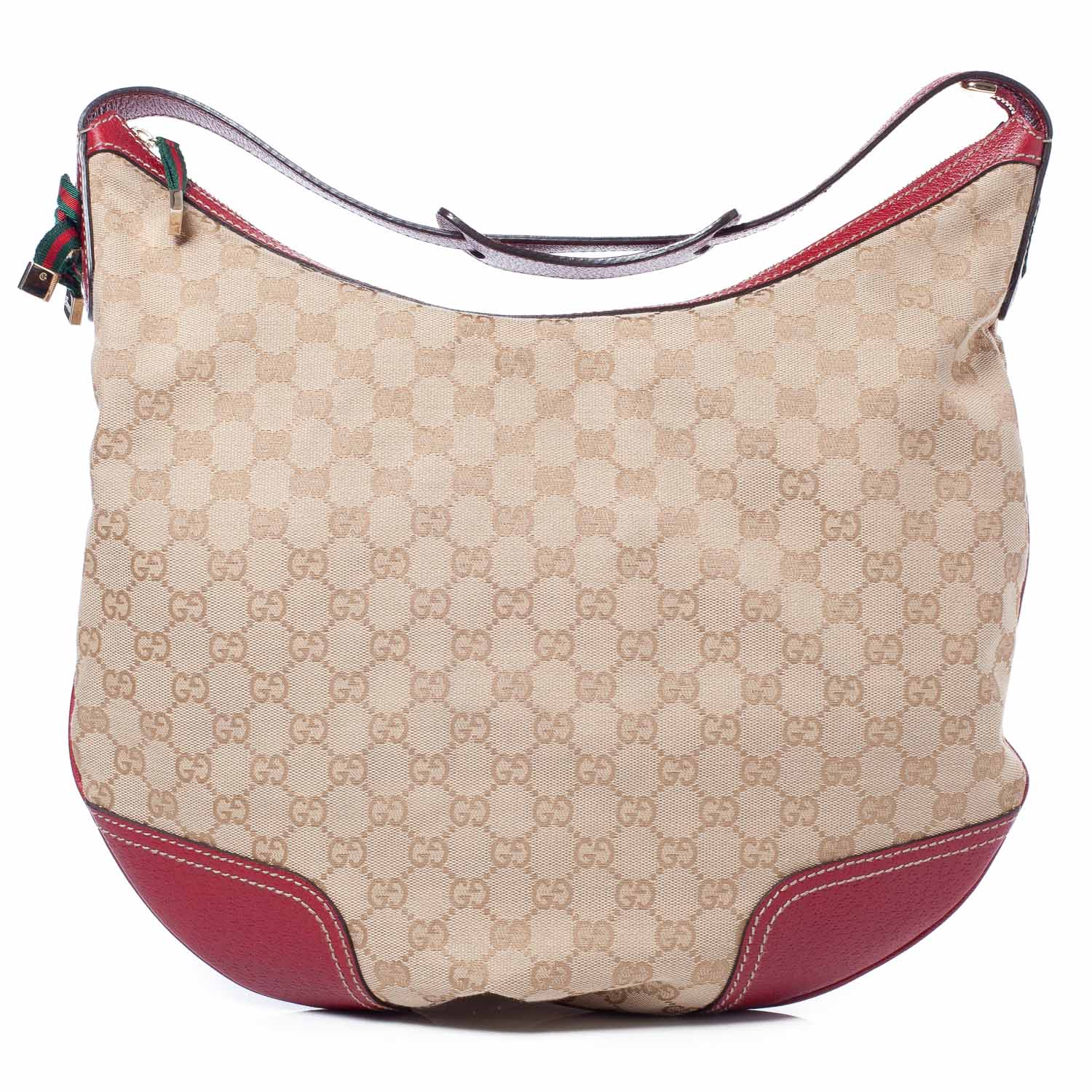 Gucci Monogram Canvas Princy Hobo 1 of 9