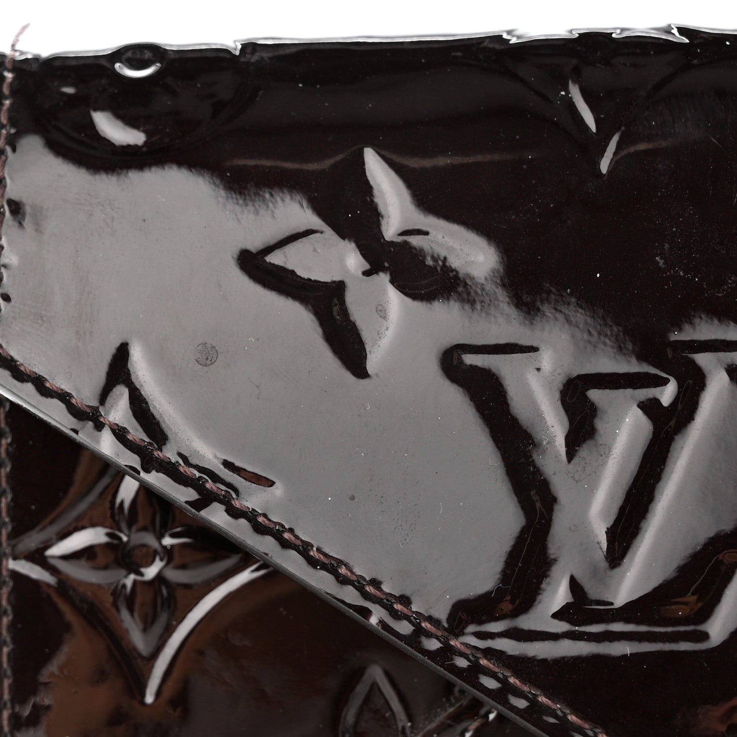 Louis Vuitton Vernis Mira MV Chain Wallet Amarante 6 of 11